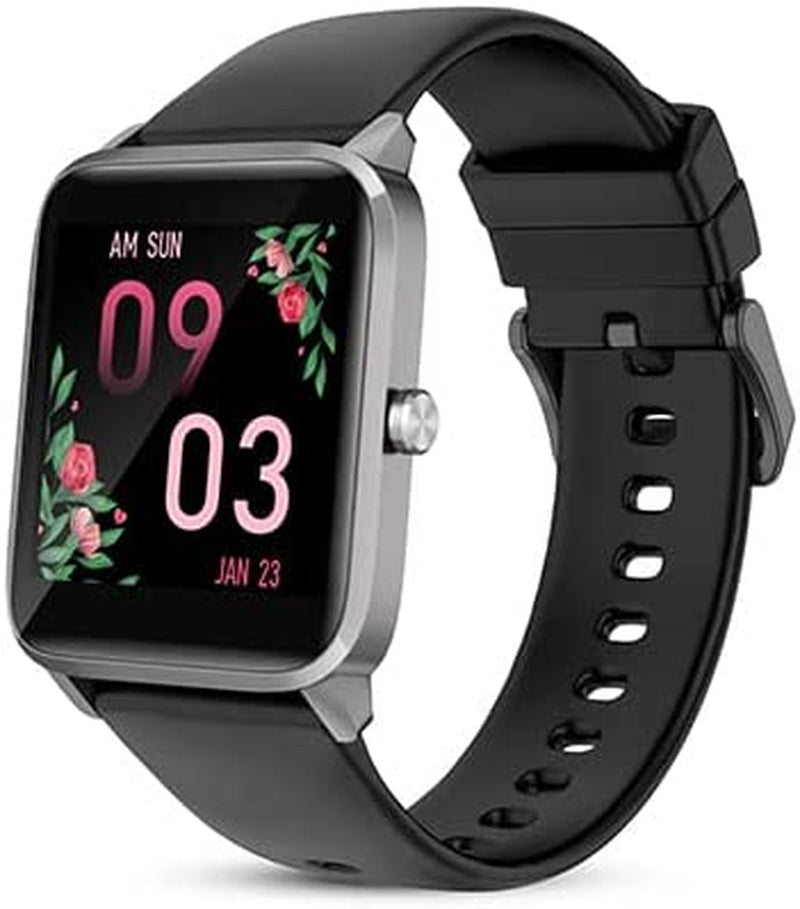 Smart Watch Android Phones for Women/Men: 1.4Inch Fitness Tracker Waterproof Heart Rate Monitor Blood Oxygen Saturation Bluetooth Activity Tracker