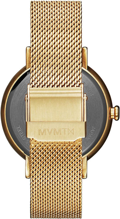 DOT Womens Watch, 36 MM | Stainless Steel Mesh Band, Analog Minimalist Watch