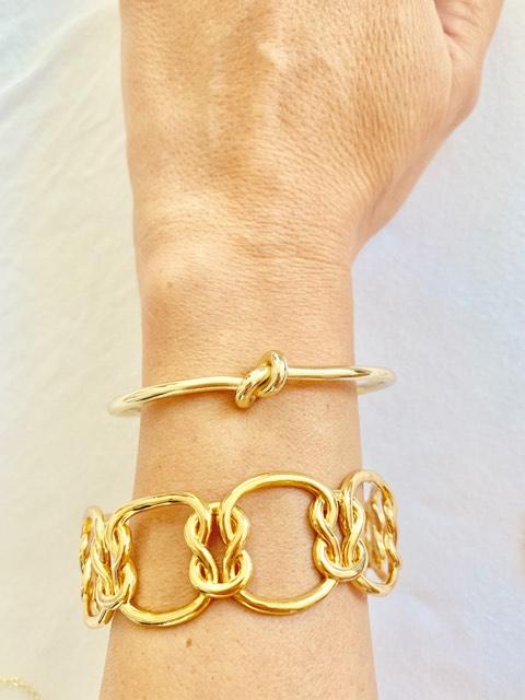 Love Knot Bracelet -Gold Knot Bracelet