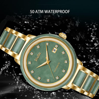 Luxury Automatic Sapphire Dress Watch for Men - Waterproof and Stylish (Model: AD6001G)
